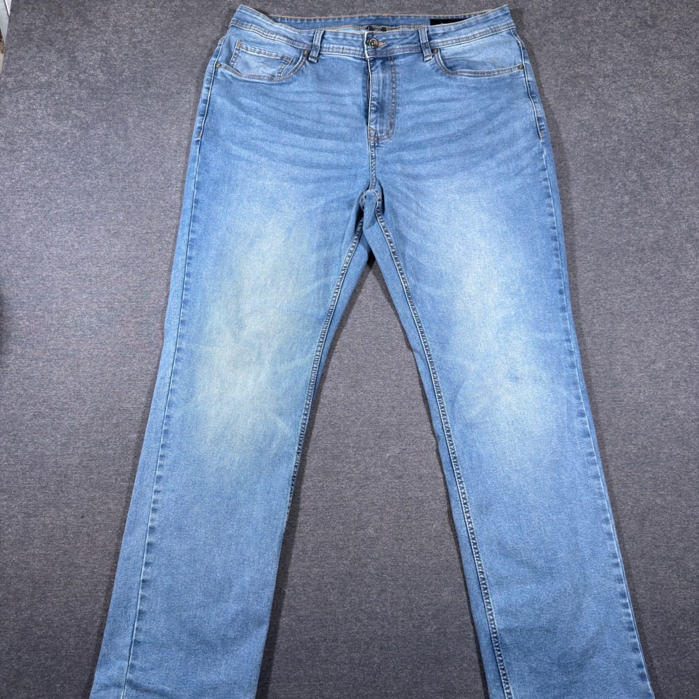 The Perfect Jean Slim Thick Men 36x32 Blue Denim Stretch Casual Pants NYC Jeans